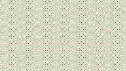 Fototapeta premium Background vintage quilted pattern with red diagonal lattice and small floral elements on light green cream surface for classic textile design wallpaper scrapbooking wedding invitations decorative