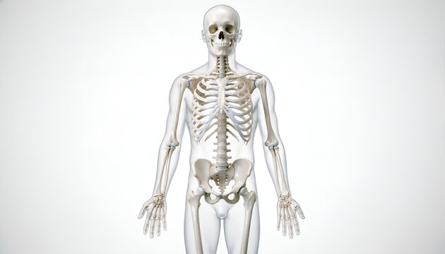 3d rendered illustration of a skeleton
