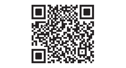 Fototapeta premium Scan QR code icon. Fake template of qr code, fake qr code mockup