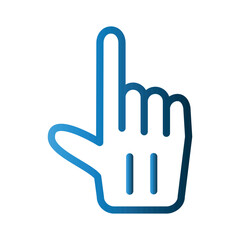 Fototapeta premium Touchscreen icon design template