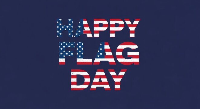 Flag day celebration patriotic american holiday june 14th