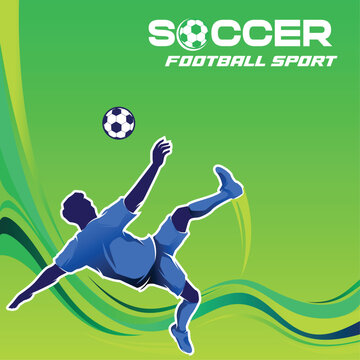 Football Background World Cup 2026 Vector.  International Sports Day Illustration, Graphic Design for the decoration of gift certificates, banners, and flyer

