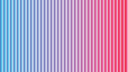 Obraz premium Cool blue and purple vertical stripes transition gracefully into warm pink and red colors