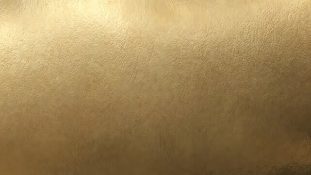 Seamless Tileable PBR Gold Material Texture with Subtle Natural Imperfections