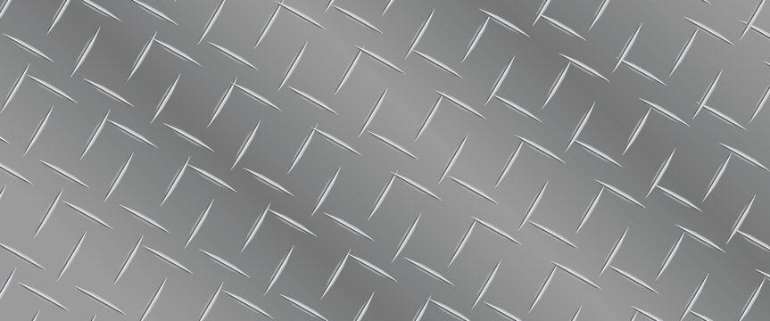 metal tread diamond plate pattern steel iron texture illustration wallpaper background