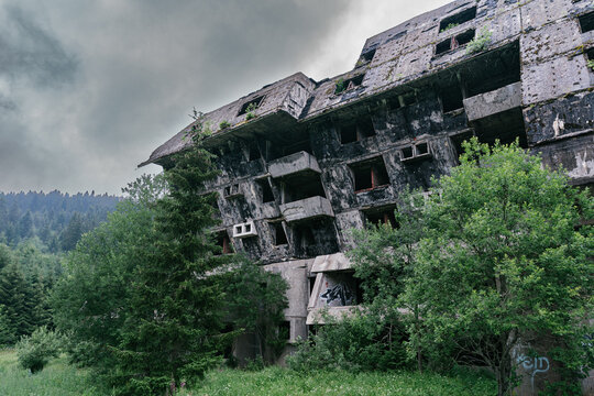 Abandoned Hotel Igman, Sarajevo Bosnia