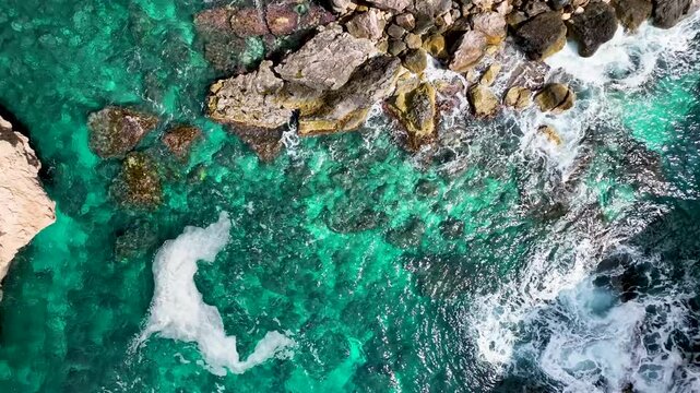 Stunning Aerial View of Mallorca Coastline