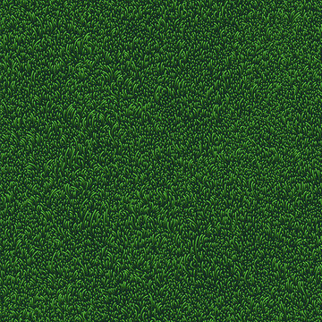 Grass seamless pattern. View from above. Vector eps10 illustration. Natural green lawn texture background for design and decoration. Top view.