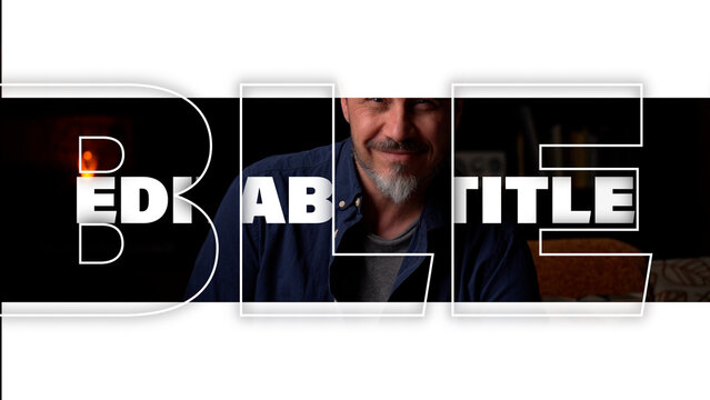 Abstract and Clean Transition with Animated Titles