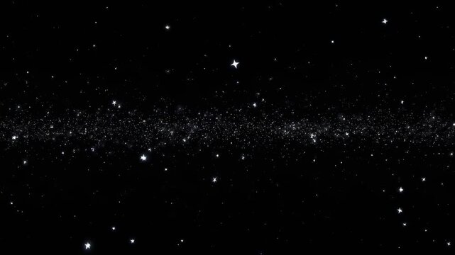 A stunning view of stars in space.