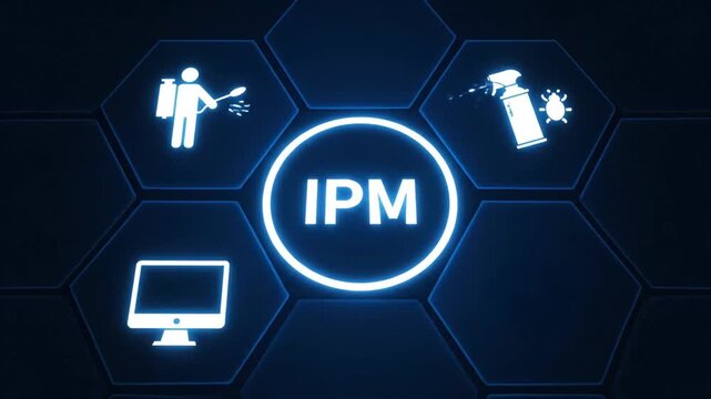 ipm acronym, image per minute concept. vector illustration of a creative idea concept 4K video 