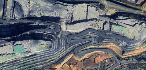 Greenbushes Lithium Mine Aerial View, Western Australia © Aerial View
