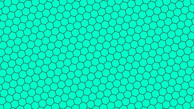 A colorful countdown timer from 10 to 1 featuring purple numbers on a teal hexagonal background