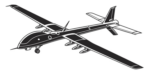 a small airplane with a propeller on the front Vector © Hemal