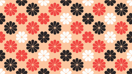 Obraz premium seamless floral pattern