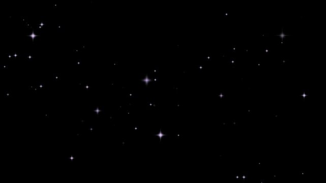 Dynamic animated motivational quote "Hard Work Beats Talent" featuring vibrant gradient colors within a stylized speech bubble, accompanied by subtly twinkling stars on a deep space black background, 