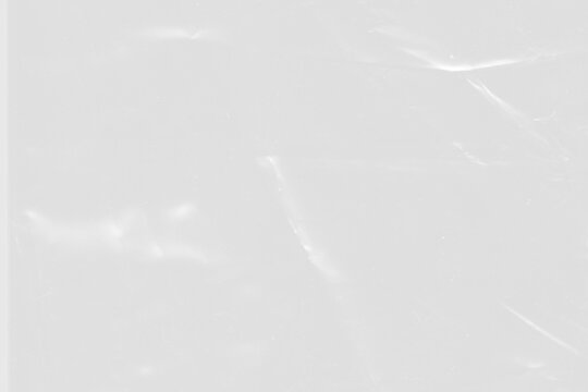 Smooth transparent plastic sheet overlay. Minimal subtle light reflections and creases. Isolated blank PNG element. Perfect for clean retail box packaging mockups. 