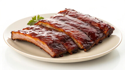 Fototapeta premium smoked ribs