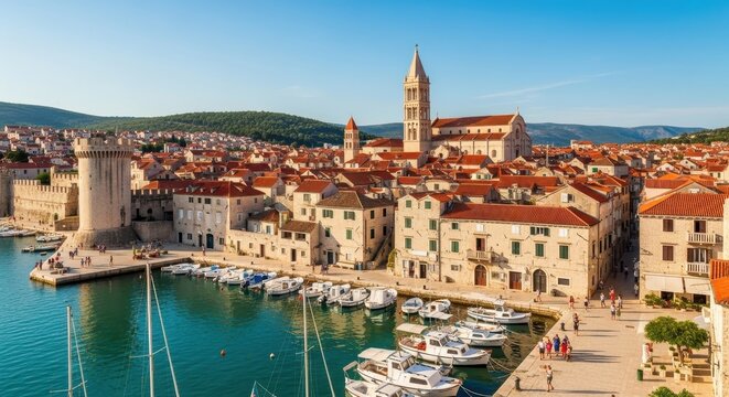 Trogir, Croatia - A stunning coastal town with rich history and architecture.