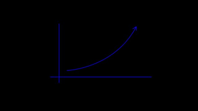 Business growing graph with thin arrow icon. statistics bar growth with upward arrow - finance bar graph rising up, profit growth chart, positive increase chart, arrows axis . 4k video. animation