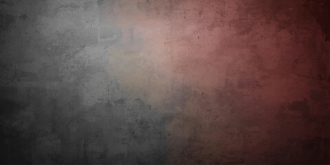 Obraz premium A dark vintage grunge background texture featuring a rough aged concrete surface with a dirty grey stone pattern and a weathered antique paint design