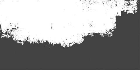 Obraz premium Abstract vector grunge background illustration featuring black ink splats and watercolor paint stains with a dark spray texture pattern on a dirty liquid silhouette design