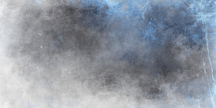 A dark abstract texture of rain drops on the window and wall flows into blue nature backgrounds with motion mist and storm clouds under a white moon