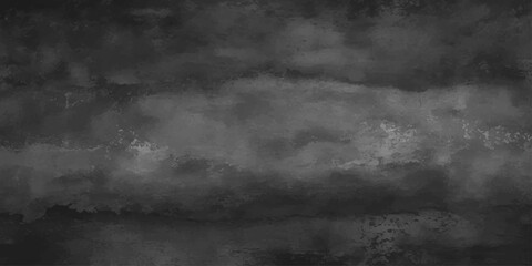 Naklejka premium An old dark grunge background features a textured storm sky with black clouds and misty fog for a dramatic wallpaper design