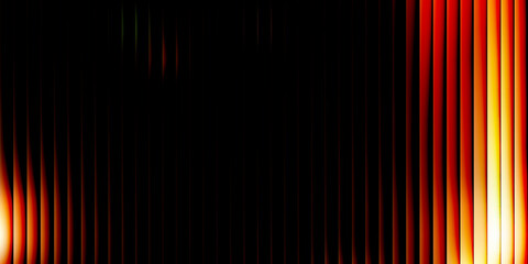 Dark Abstract Background with Vertical Red and Orange Fiery Stripes on the Right black © SaHeD