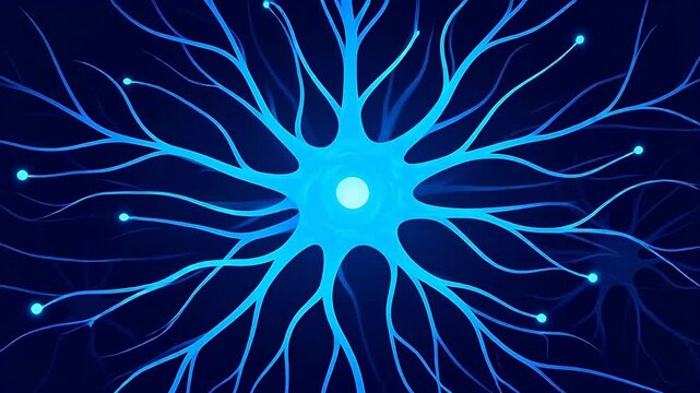 Neuron cell structure