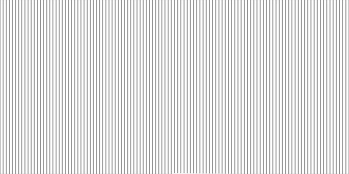 Narrow black-white vertical lines. Symmetric geometric ornament. Striped seamless pattern, abstract wallpaper. Digital paper for textile print, page fill. Vector