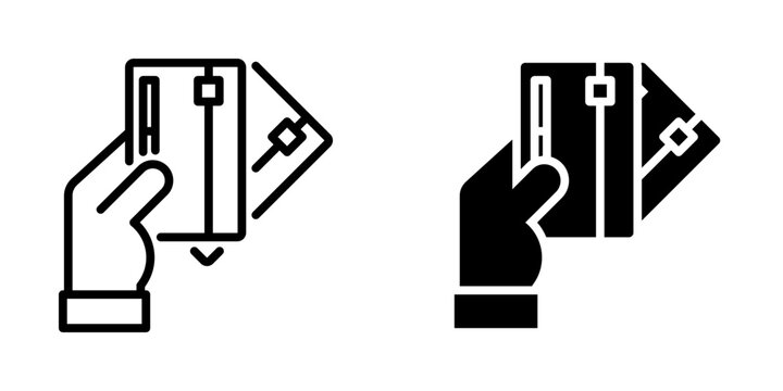 Debit icon, element icon for design branding, print, and digital media