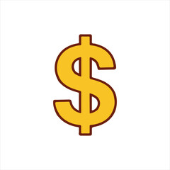 Obraz premium dollar sign