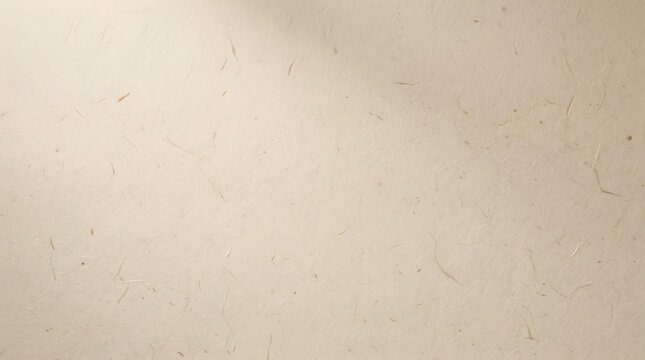 Warm Beige Paper Texture Background with Subtle Fiber Detail and Copy Space