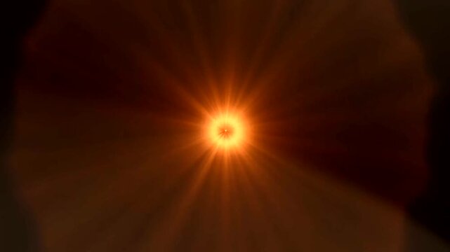 A bright burst of sunlight radiating outwards, creating a warm and energetic atmosphere