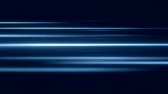 Abstract blue lines creating a sense of speed and dynamism against a dark background. The lines are in shades of blue, suggesting motion, energy, and a futuristic feel. 