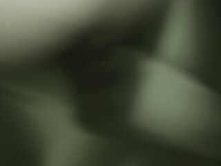 Obraz premium Abstract dark green gradient background with soft light blur
