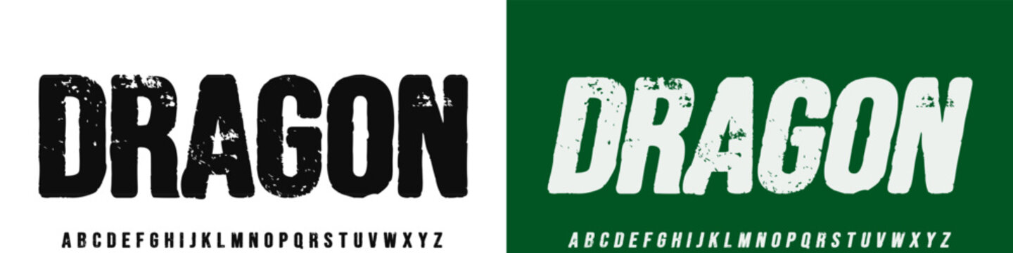 Alphabet heavy Bold Font. texture rough ,Uppercase strong, Italic, Typography urban style fonts for fashion, sport, technology, digital, movie, logo design, vector illustration