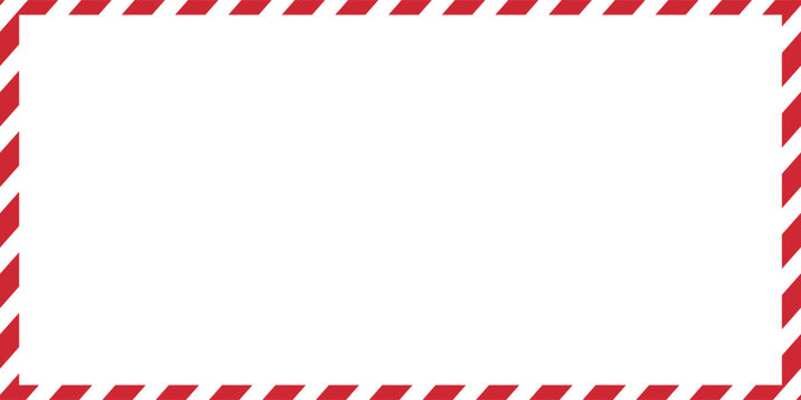 Candy cane frames. Christmas and New Year candy frame. Holiday x mas border. isolated on white background. Vector illustration.&nbsp;EPS&nbsp;10&nbsp;.