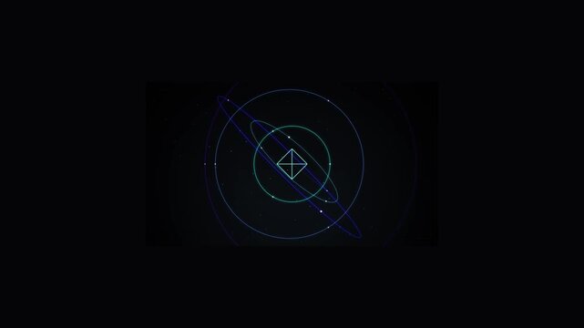 Cinematic Quantum Gyroscope Core Abstract