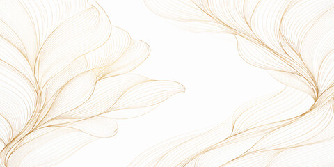 Abstract floral vector background design with pink and orange fractal flower patterns featuring light nature textures and bird feather line art illustration for a macro beauty fly design © LumenCraft