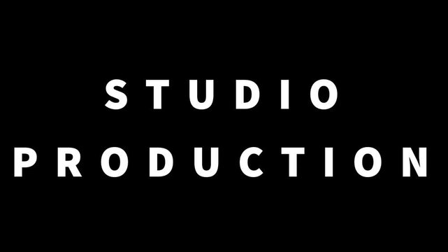 Studio Production Professional Video Broadcast Animation Background