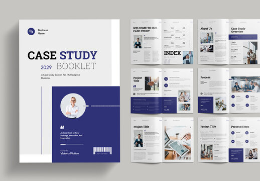 Business Case Study Booklet Template