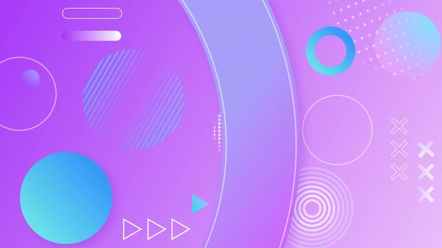 Background with gradient shapes.