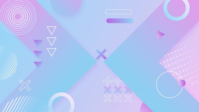 Background with gradient shapes.