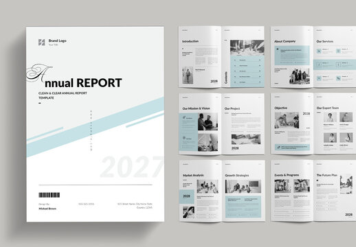Annual Report Layout