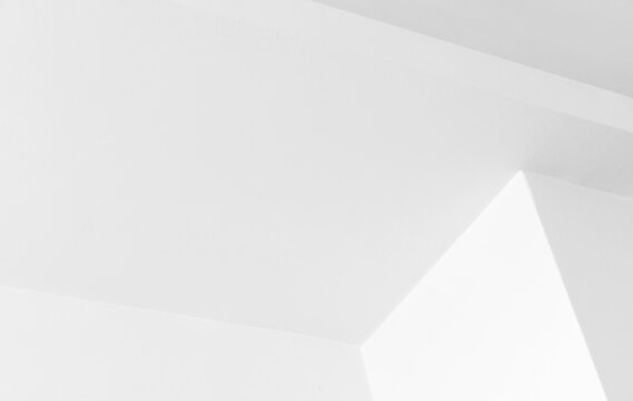 Abstract composition showing a minimalist interior design,  abstract modern white classic architecture background photo