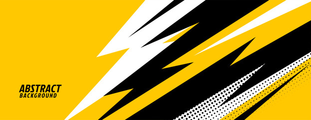 Fototapeta premium eye catching abstract shape racing decal wallpaper design