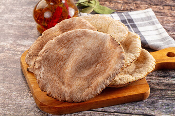 Turkish traditional Pita round bread