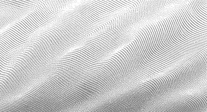 soft grain texture, flowing stipple pattern, subtle halftone dots, abstract monochrome gradient, minimal collage background, poster design texture, tactile noise overlay, vector illustration, scalable